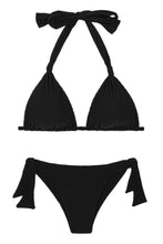 Cargar imagen en el visor de la galería, Product Front: Rio De Sol Ensemble Set Dots-Black Mel Italy
