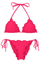 Cargar imagen en el visor de la galería, Product Front: Rio De Sol Ensemble Set Dots-Virtual-Pink Frufru
