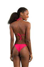 Cargar imagen en el visor de la galería, Model Back: Rio De Sol Ensemble Set Dots-Virtual-Pink Frufru
