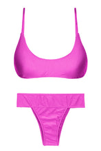 Cargar imagen en el visor de la galería, Product Front: Rio De Sol Ensemble Set Eden-Pink Bralette Rio-Cos
