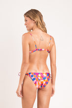 Cargar imagen en el visor de la galería, Model Back: Rio De Sol Ensemble Set Funny Balconet-Tie Ibiza-Comfy

