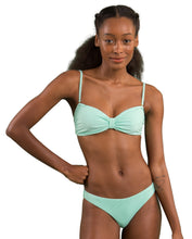 Cargar imagen en el visor de la galería, Gallery: Rio De Sol Ensemble Set Malibu-Menta Bandeau-Duo Essential
