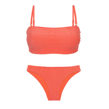 Cargar imagen en el visor de la galería, Product Front: Rio De Sol Ensemble Set Malibu-Nina Bandeau-Reto Essential
