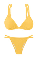 Cargar imagen en el visor de la galería, Product Front: Rio De Sol Ensemble Set Malibu-Yellow Tri-Duo Rio-Duo
