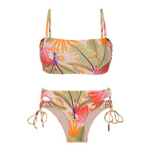 Cargar imagen en el visor de la galería, Product Front: Rio De Sol Ensemble Set Oasis Bandeau-Reto Madrid
