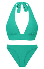 Cargar imagen en el visor de la galería, Product Front: Rio De Sol Ensemble Set Opal Halter-Cos Essential-Comfy
