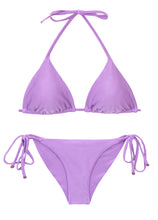 Cargar imagen en el visor de la galería, Product Front: Rio De Sol Ensemble Set Orchid Tri-Inv Cheeky-Tie
