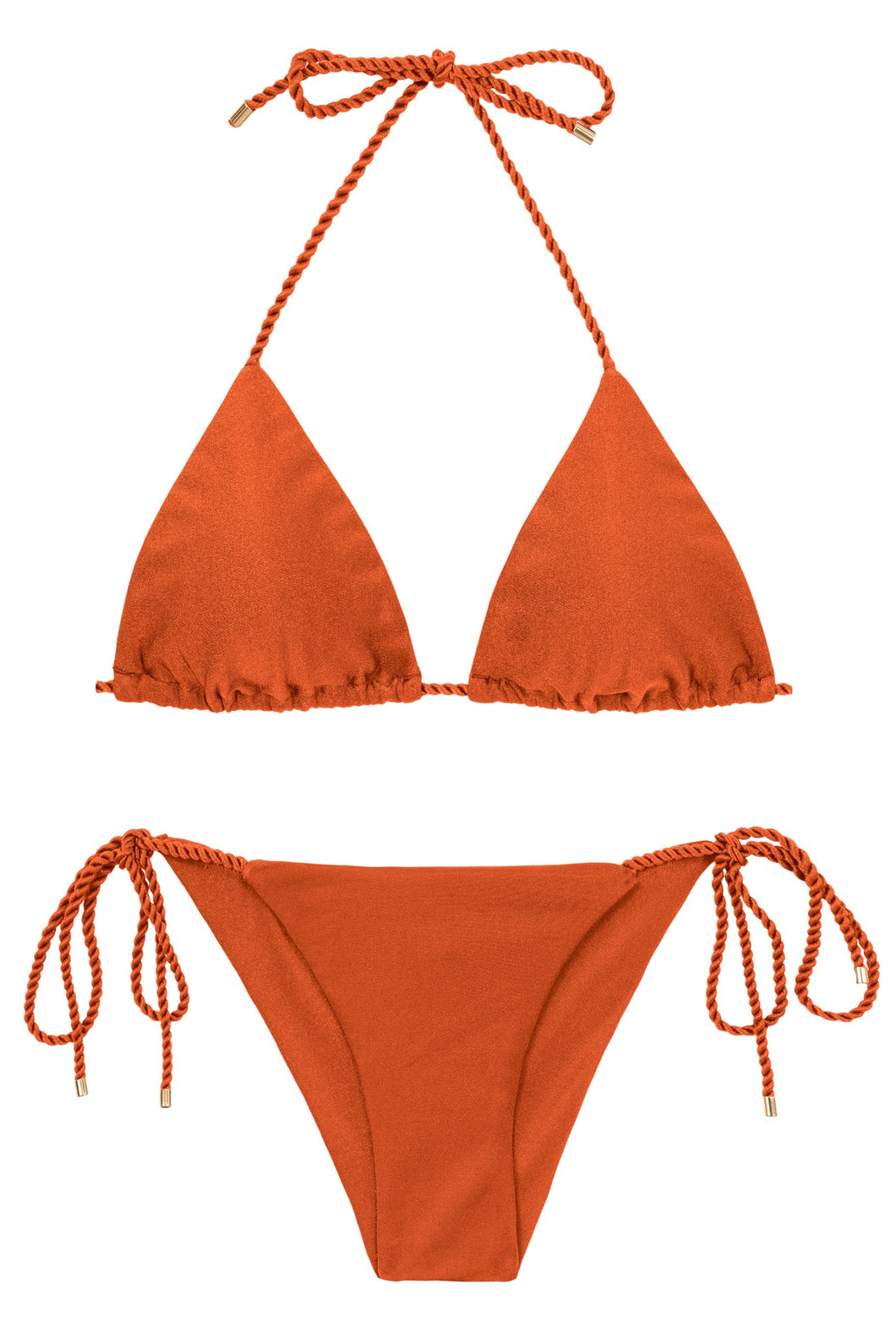 Product Front: Rio De Sol Ensemble Set Paprica Tri-Rope Cheeky-Rope