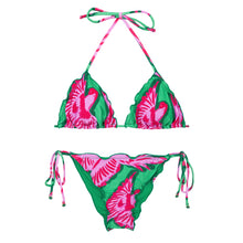 Cargar imagen en el visor de la galería, Product Front: Rio De Sol Ensemble Set Parrots Frufru Frufru
