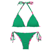 Cargar imagen en el visor de la galería, Product Back: Rio De Sol Ensemble Set Parrots Tri-Inv Ibiza

