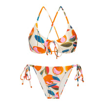 Cargar imagen en el visor de la galería, Product Front: Rio De Sol Ensemble Set Picnic Tank-Tie Lacinho
