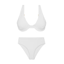 Cargar imagen en el visor de la galería, Product Front: Rio De Sol Ensemble Set Sand-White Chantal Kora

