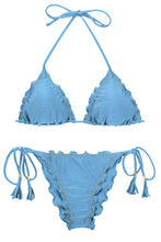 Cargar imagen en el visor de la galería, Product Front: Rio De Sol Ensemble Set Shimmer-Baltic-Sea Frufru
