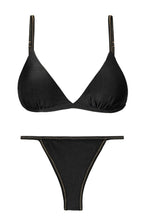 Cargar imagen en el visor de la galería, Product Front: Rio De Sol Ensemble Set Shimmer-Black Tri-Fixo California
