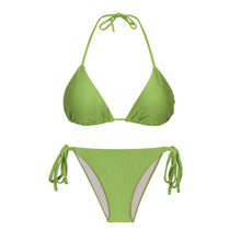 Cargar imagen en el visor de la galería, Product Front: Rio De Sol Ensemble Set Shimmer-Botanica Tri-Inv Lacinho
