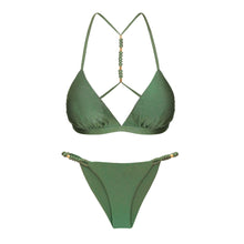 Cargar imagen en el visor de la galería, Product Front: Rio De Sol Ensemble Set Shimmer-Croco Tri-Fixo-Noa Cheeky-Noa
