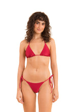 Cargar imagen en el visor de la galería, Model Front: Rio De Sol Ensemble Set Shimmer-Divino Tri-Inv Cheeky-Tie
