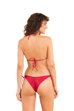 Cargar imagen en el visor de la galería, Model Back: Rio De Sol Ensemble Set Shimmer-Divino Tri-Inv Cheeky-Tie
