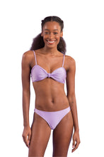 Cargar imagen en el visor de la galería, Model Front: Rio De Sol Ensemble Set Shimmer-Harmonia Bandeau-Joy Essential

