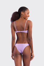 Cargar imagen en el visor de la galería, Model Back: Rio De Sol Ensemble Set Shimmer-Harmonia Bandeau-Joy Essential
