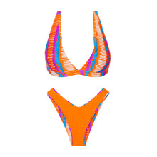 Cargar imagen en el visor de la galería, Product Back: Rio De Sol Ensemble Set Stripes Alba Cali

