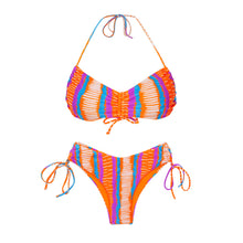 Cargar imagen en el visor de la galería, Product Front: Rio De Sol Ensemble Set Stripes Corine Lola
