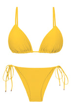Cargar imagen en el visor de la galería, Product Front: Rio De Sol Ensemble Set Sunflower Tri-Inv Lacinho
