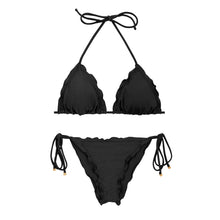 Cargar imagen en el visor de la galería, Product Front: Rio De Sol Ensemble Set Touch-Black Frufru
