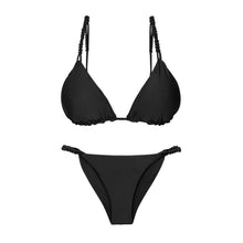 Cargar imagen en el visor de la galería, Product Front: Rio De Sol Ensemble Set Touch-Black Selena
