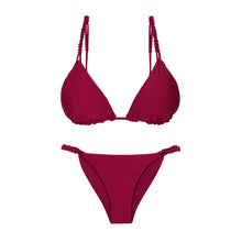 Cargar imagen en el visor de la galería, Product Front: Rio De Sol Ensemble Set Touch-Carmim Selena
