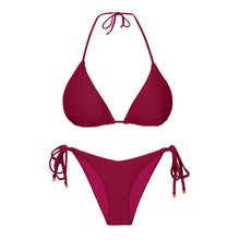 Cargar imagen en el visor de la galería, Product Front: Rio De Sol Ensemble Set Touch-Carmim Tri-Inv Amora
