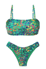 Cargar imagen en el visor de la galería, Product Front: Rio De Sol Ensemble Set Wilds Bandeau-Reto Highleg
