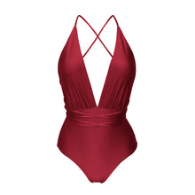Cargar imagen en el visor de la galería, Product Front: Rio De Sol Une Pièce Shimmer-Divino New Vegas
