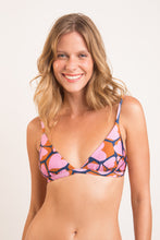 Cargar imagen en el visor de la galería, Gallery: Rio De Sol Haut Top Amore-Pink Tri-Fixo
