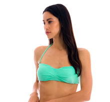 Cargar imagen en el visor de la galería, Gallery: Rio De Sol Haut Top Atlantis Bandeau-Pli
