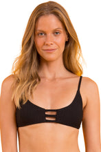 Cargar imagen en el visor de la galería, Gallery: Rio De Sol Haut Top Bora-Black Bra-Trio
