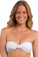 Cargar imagen en el visor de la galería, Gallery: Rio De Sol Haut Top Bora-White Bandeau-Joy
