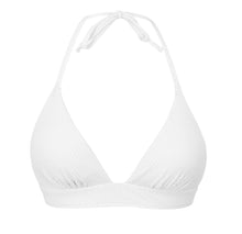 Cargar imagen en el visor de la galería, Product Front: Rio De Sol Haut Top Bora-White Tri-Cos
