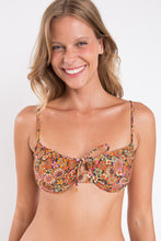 Cargar imagen en el visor de la galería, Gallery: Rio De Sol Haut Top Bouquet Balconet-Tie
