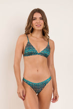 Cargar imagen en el visor de la galería, Model Front: Rio De Sol Haut Top Brisa Tri-Fixo
