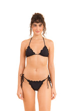 Cargar imagen en el visor de la galería, Model Front: Rio De Sol Haut Top Dots-Black Frufru
