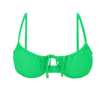 Cargar imagen en el visor de la galería, Product Front: Rio De Sol Haut Top Dots-Energy Balconet-Tie
