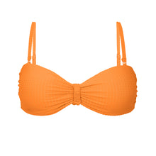 Cargar imagen en el visor de la galería, Product Front: Rio De Sol Haut Top Dots-Mango Bandeau-Crispy
