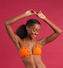 Cargar imagen en el visor de la galería, Image 11: Rio De Sol Haut Top Dots-Orange Frufru
