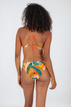 Cargar imagen en el visor de la galería, Model Back: Rio De Sol Haut Top El-Arco Bralette-Orange
