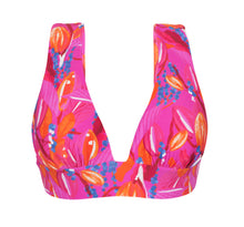 Cargar imagen en el visor de la galería, Product Front: Rio De Sol Haut Top Flavors Halter-Marina
