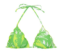 Cargar imagen en el visor de la galería, Product Front: Rio De Sol Haut Top Green-Palms Frufru
