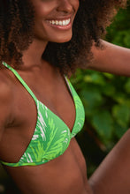 Cargar imagen en el visor de la galería, Image 09: Rio De Sol Haut Top Green-Palms Tri-Fixo
