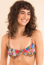 Cargar imagen en el visor de la galería, Gallery: Rio De Sol Haut Top Jungle Balconet-Tie
