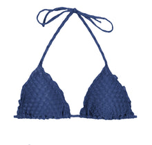 Cargar imagen en el visor de la galería, Product Front: Rio De Sol Haut Top Kiwanda Denim Frufru
